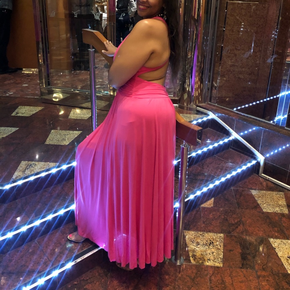 Pink maxi dress - Picture 3 of 4
